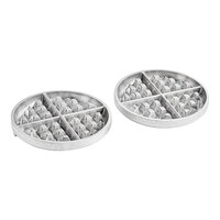 Nemco 77002 Removable 7" Grid Set with Grid Post for 7020 Series Waffle Makers