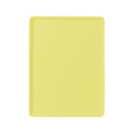Cambro 1220D536 12" x 20" Lemon Chiffon Dietary Tray - 12/Case