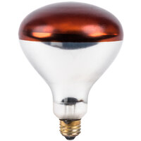 Lavex 250 Watt Red Coated Infrared Heat Lamp Light Bulb