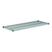 Regency 21" x 54" NSF Green Epoxy Wire Shelf