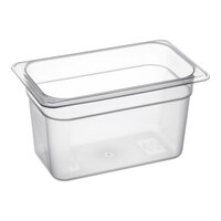 Cambro 46PP190 1/4 Size Translucent Polypropylene Food Pan - 6" Deep