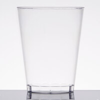 Fineline Savvi Serve 408-CL 8 oz. Tall Clear Hard Plastic Tumbler - 500/Case