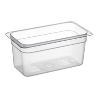 Cambro 36PP190 1/3 Size Translucent Polypropylene Food Pan - 6" Deep