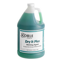 Noble Chemical 1 gallon / 128 oz. Dry It Plus Concentrated Rinse Aid for High Temperature Dish Machines - 4/Case