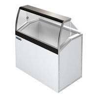Master-Bilt DD-46LCG 48" Low Curved Glass Ice Cream Dipping Cabinet