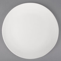 10 Strawberry Street RPPLE-WHTDIN Matte Wave 10 3/4" White Dinner Stoneware Plate - 12/Case