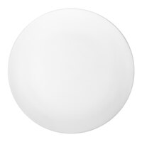 10 Strawberry Street RPPLE-WHTDIN Matte Wave 10 3/4" White Dinner Stoneware Plate - 12/Case