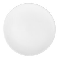 10 Strawberry Street RPPLE-WHTBB Matte Wave 6 1/4" White Bread and Butter Stoneware Plate - 36/Case