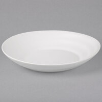 10 Strawberry Street RPPLE-WHTPSTA Matte Wave 9 3/4" White Pasta Stoneware Plate - 18/Case