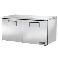 True TUC-60-LP-HC 60 3/8" Low Profile Undercounter Refrigerator