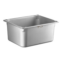 Vollrath 30260 Super Pan 1/2 Size 6" Deep Heavy-Duty Anti-Jam Stainless Steel Steam Table / Hotel Pan - 20 Gauge