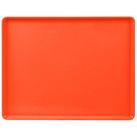 Cambro 1418D220 14" x 18" Citrus Orange Dietary Tray - 12/Case