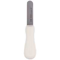 Dexter Russell 10523 Sani-Safe 3" Clam Knife with White Textured Poly Handle