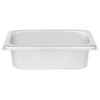 Vollrath E9WC02 Super Pan V® 6 7/8" x 4 1/4" x 2" Rectangular Stainless Steel In-Counter Trash Chute