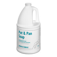 Advantage Chemicals 1 gallon / 128 oz. Concentrated Pot & Pan Liquid Detergent