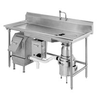 InSinkErator WX-500-18A-WX-101 WasteXpress 700 lb. Food Waste Reduction System with 18" Type A Bowl Mounting Assembly - 208-230/460V