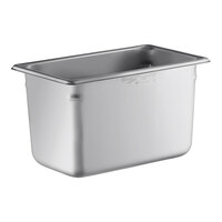 Vollrath 30462 Super Pan V® 1/4 Size 6" Deep Anti-Jam Stainless Steel Steam Table / Hotel Pan - 22 Gauge