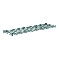 Regency 14" x 48" NSF Green Epoxy Wire Shelf