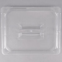 Carlisle 10230U07 StorPlus 1/2 Size Clear Universal Handled Lid