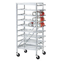 Advance Tabco CR10-162M Spec Line #10 Aluminum Can Rack Mobile - Full Size