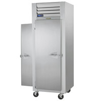 Traulsen G10015P Solid Door 1 Section Pass-Through Refrigerator - Left / Right Hinged Doors