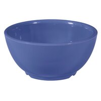 GET B-45-PB Diamond Mardi Gras 10 oz. Peacock Blue Melamine Bowl - 24/Case