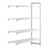 Cambro CPA216072V4480 Camshelving® Premium Vented Add On Unit 21" x 60" x 72" - 4 Shelf
