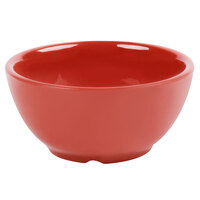 GET B-525-CR Diamond Harvest 16 oz. Cranberry Melamine Bowl - 24/Case