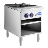 Globe GSP18G 18" Single Burner Stock Pot Range - 100,000 BTU