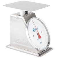 Edlund HD-10DP Heavy-Duty 10 lb. Portion Scale with 8 1/2" x 8 1/2" Platform and Air Dashpot