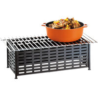 Cal-Mil 1361-22 Iron Black Chafer Alternative - 22" x 12" x 7 1/2"