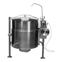 Cleveland KEL-40-T 40 Gallon Tilting 2/3 Steam Jacketed Electric Kettle - 208/240V