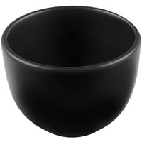 Libbey DRI-9-O Driftstone 10 oz. Onyx Satin Matte Porcelain Bouillon - 12/Case