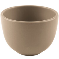 Libbey DRI-9-S Driftstone 10 oz. Sand Satin Matte Porcelain Bouillon - 12/Case