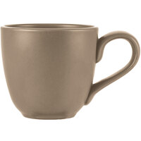 Libbey DRI-13-S Driftstone 12 oz. Sand Satin Matte Porcelain Mug - 12/Case