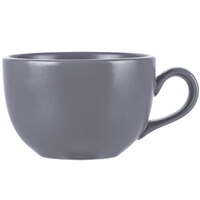 Libbey DRI-12-G Driftstone 7.75 oz. Granite Satin Matte Porcelain Cup - 12/Case