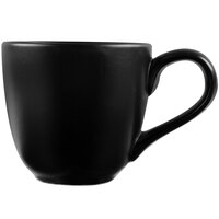 Libbey DRI-13-O Driftstone 12 oz. Onyx Satin Matte Porcelain Mug - 12/Case