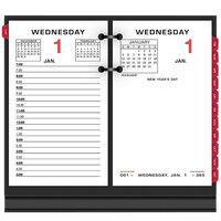 At-A-Glance E01750 3 1/2" x 6" Two Color 2025 Desk Calendar Refill