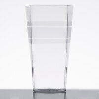 Fineline Tiny Temptations 6405-CL 3.6 oz. Tiny Tumblers Clear Plastic Cup - 200/Case