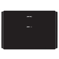 At-A-Glance E1900 3" x 3 3/4" Black Desk Calendar Base