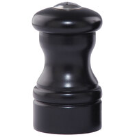 Chef Specialties 4555 Professional Series 4" Capstan Ebony Customizable Salt / Pepper Shaker