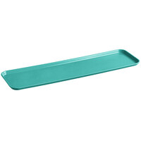 Cambro 830MT140 9" x 30" Green Fiberglass Market Tray