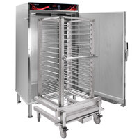 Cres Cor RH-UA16-D Insulated Full Height Stainless Steel Roll-In Holding Cabinet with Roll-In Rack - 208V, 3000W