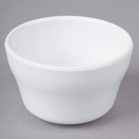 Elite Global Solutions D2418 Merced 9 oz. White Round Melamine Bowl - 6/Case