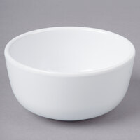 Elite Global Solutions D438 Merced 10 oz. White Round Melamine Bowl - 6/Case