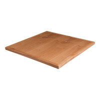 BFM Seating Square Autumn Ash Veneer Indoor Table Top