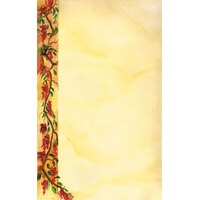 Choice 8 1/2" x 14" Menu Paper Left Insert - Mediterranean Themed Villa Design - 100/Pack