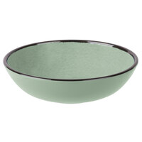 Elite Global Solutions DB8225M Mojave Vintage California 32 oz. Hemlock Round Crackle Bowl - 6/Case