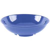 GET B-48-PB Diamond Mardi Gras 1.88 Qt. Peacock Blue Melamine Bowl - 12/Case