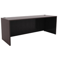 Alera ALEVA257224ES Valencia 70 7/8" x 23 5/8" Espresso Credenza Shell